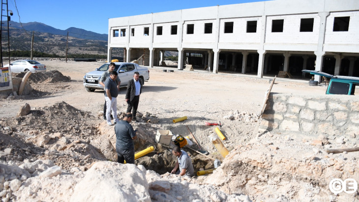 Emet-Hisarcık sanayinde doğalgaz çalışmaları sürüyor